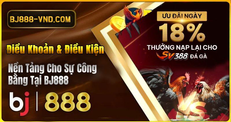 Điều kiện điều khoản nền tảng cho sự công bằng BJ888